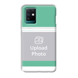 Sea Green Customized Printed Back Cover for Infinix Note 10