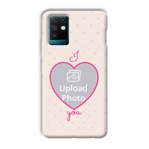 I Love You Customized Printed Back Cover for Infinix Note 10