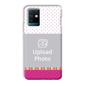 Baby Pink Design Customized Printed Back Cover for Infinix Note 10