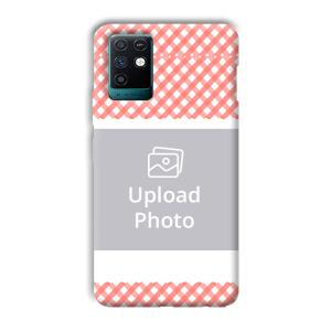 Cloth Pattern Customized Printed Back Cover for Infinix Note 10
