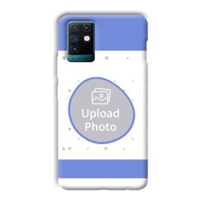 Circle Design Customized Printed Back Cover for Infinix Note 10