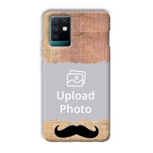 Moustache Customized Printed Back Cover for Infinix Note 10