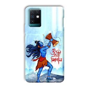 Om Namah Shivay Phone Customized Printed Back Cover for Infinix Note 10