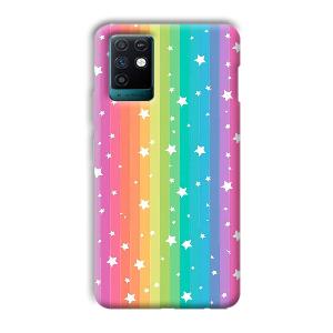 Starry Pattern Phone Customized Printed Back Cover for Infinix Note 10