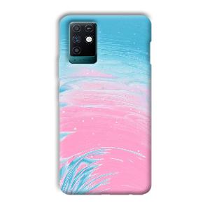 Pink Water Phone Customized Printed Back Cover for Infinix Note 10