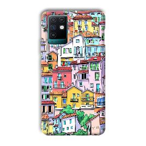 Colorful Alley Phone Customized Printed Back Cover for Infinix Note 10