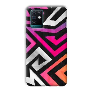 Pattern Phone Customized Printed Back Cover for Infinix Note 10