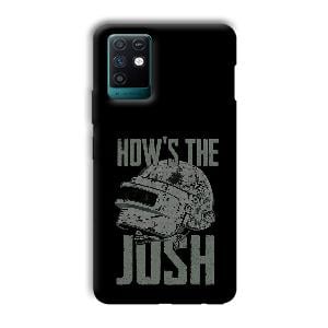 How's The Josh Phone Customized Printed Back Cover for Infinix Note 10