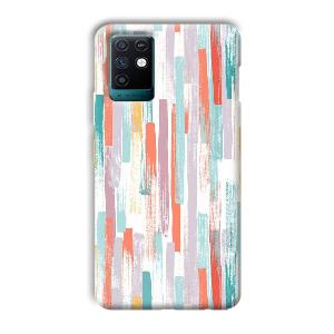 Light Paint Stroke Phone Customized Printed Back Cover for Infinix Note 10