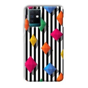 Origami Phone Customized Printed Back Cover for Infinix Note 10