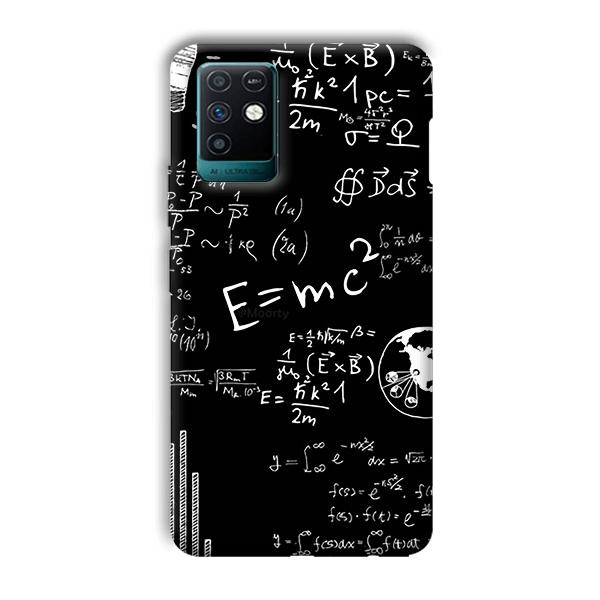E is Equal To MC2 Phone Customized Printed Back Cover for Infinix Note 10