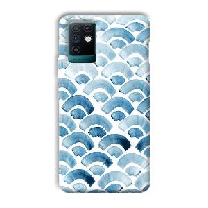 Block Pattern Phone Customized Printed Back Cover for Infinix Note 10