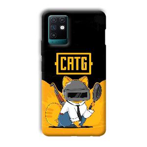 CATG Phone Customized Printed Back Cover for Infinix Note 10