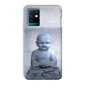 Baby Buddha Phone Customized Printed Back Cover for Infinix Note 10