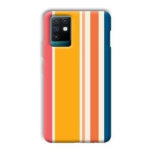 Colorful Pattern Phone Customized Printed Back Cover for Infinix Note 10