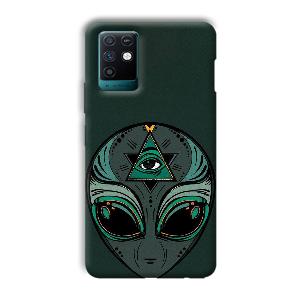 Alien Phone Customized Printed Back Cover for Infinix Note 10