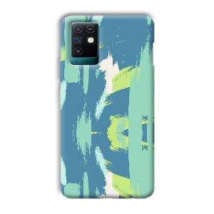 Paint Design Phone Customized Printed Back Cover for Infinix Note 10