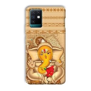 Ganesha Phone Customized Printed Back Cover for Infinix Note 10