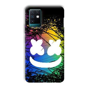 Colorful Design Phone Customized Printed Back Cover for Infinix Note 10