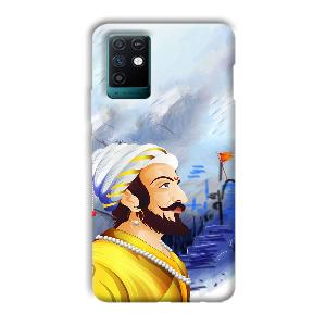 The Maharaja Phone Customized Printed Back Cover for Infinix Note 10