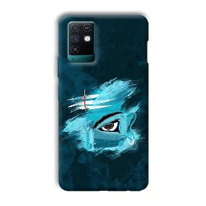 Shiva's Eye Phone Customized Printed Back Cover for Infinix Note 10