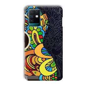 Pattern   Phone Customized Printed Back Cover for Infinix Note 10