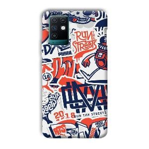 RTS Phone Customized Printed Back Cover for Infinix Note 10