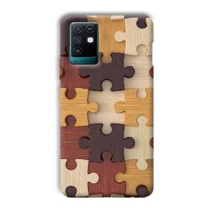 Puzzle Phone Customized Printed Back Cover for Infinix Note 10