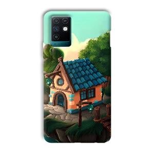 Hut Phone Customized Printed Back Cover for Infinix Note 10