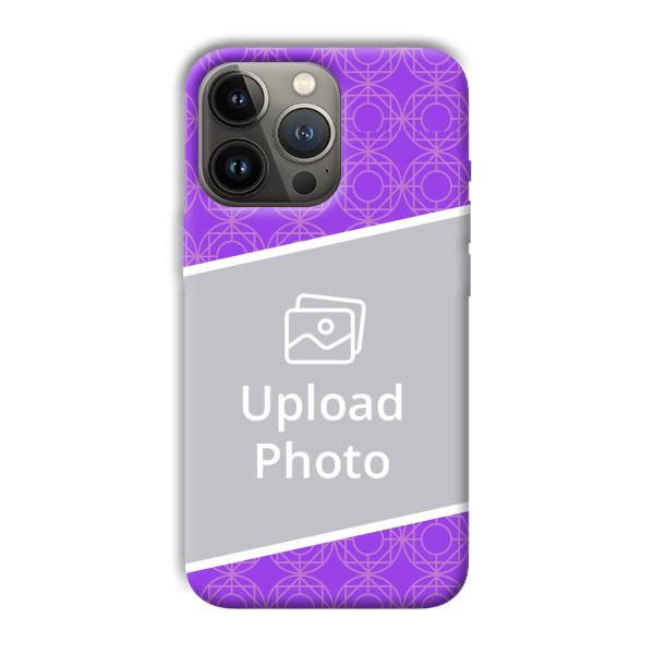 Purple Design Customized Printed Back Cover for Apple iPhone 13 Pro Max