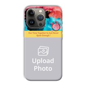 Best Friend Quote Customized Printed Back Cover for Apple iPhone 13 Pro