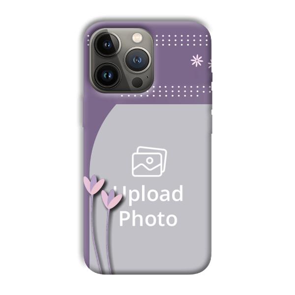 Lilac Pattern Customized Printed Back Cover for Apple iPhone 13 Pro Max