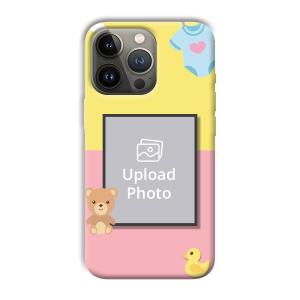 Teddy Bear Baby Design Customized Printed Back Cover for Apple iPhone 13 Pro Max