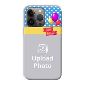 Happy Birthday Customized Printed Back Cover for Apple iPhone 13 Pro