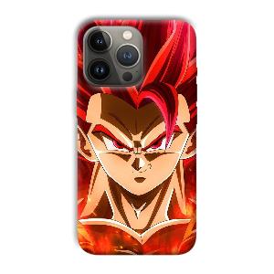Goku Design Phone Customized Printed Back Cover for Apple iPhone 13 Pro Max