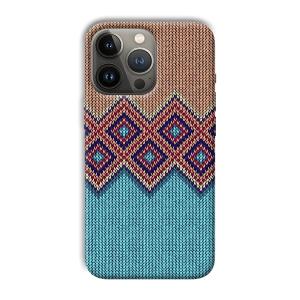 Fabric Design Phone Customized Printed Back Cover for Apple iPhone 13 Pro