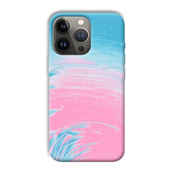 Pink Water Phone Customized Printed Back Cover for Apple iPhone 13 Pro Max