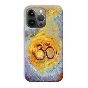 Om Phone Customized Printed Back Cover for Apple iPhone 13 Pro