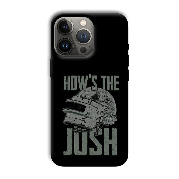 How's The Josh Phone Customized Printed Back Cover for Apple iPhone 13 Pro Max