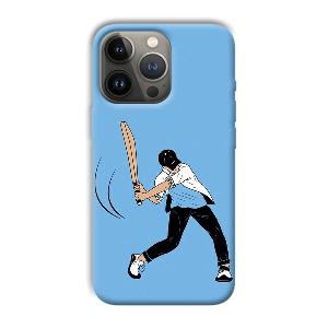 Cricketer Phone Customized Printed Back Cover for Apple iPhone 13 Pro Max