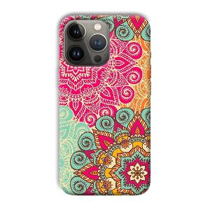 Floral Design Phone Customized Printed Back Cover for Apple iPhone 13 Pro Max