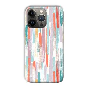 Light Paint Stroke Phone Customized Printed Back Cover for Apple iPhone 13 Pro