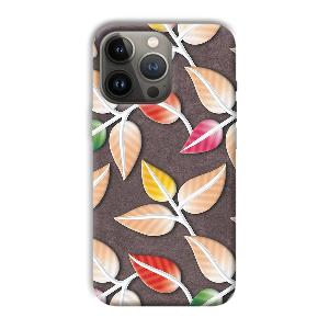 Leaves Phone Customized Printed Back Cover for Apple iPhone 13 Pro