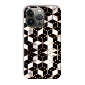 Black Cubes Phone Customized Printed Back Cover for Apple iPhone 13 Pro Max