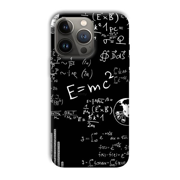 E is Equal To MC2 Phone Customized Printed Back Cover for Apple iPhone 13 Pro Max