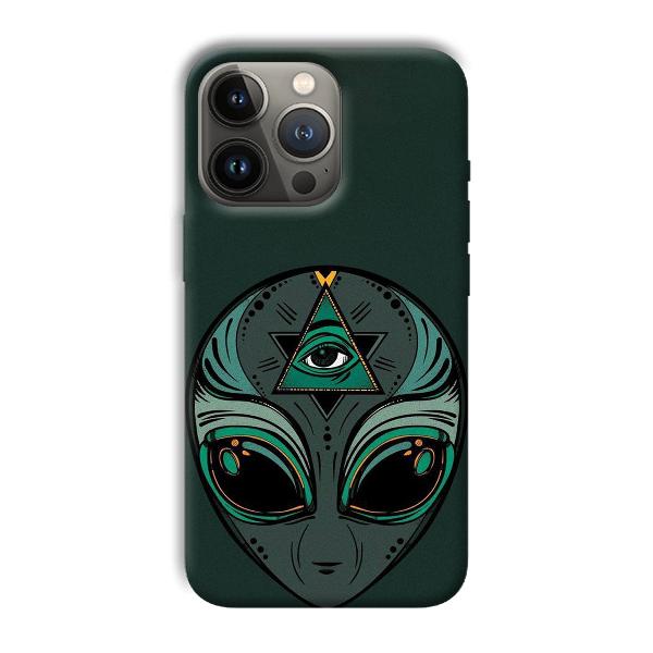 Alien Phone Customized Printed Back Cover for Apple iPhone 13 Pro Max