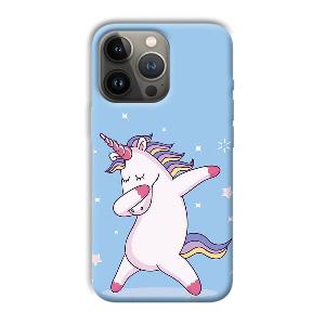 Unicorn Dab Phone Customized Printed Back Cover for Apple iPhone 13 Pro Max