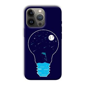 Night Bulb Phone Customized Printed Back Cover for Apple iPhone 13 Pro
