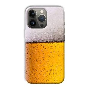 Beer Design Phone Customized Printed Back Cover for Apple iPhone 13 Pro