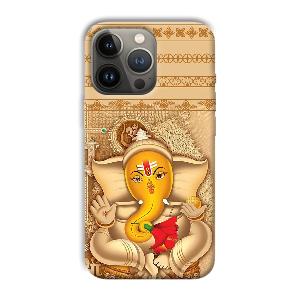 Ganesha Phone Customized Printed Back Cover for Apple iPhone 13 Pro